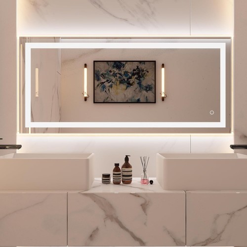 Led bathroom mirror backlit - led,