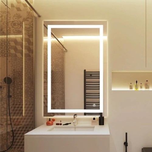 Led bathroom mirror backlit - bathroom,