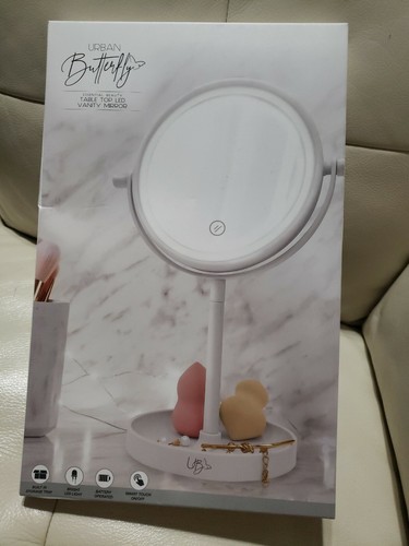 Vanity mirror with - with, led