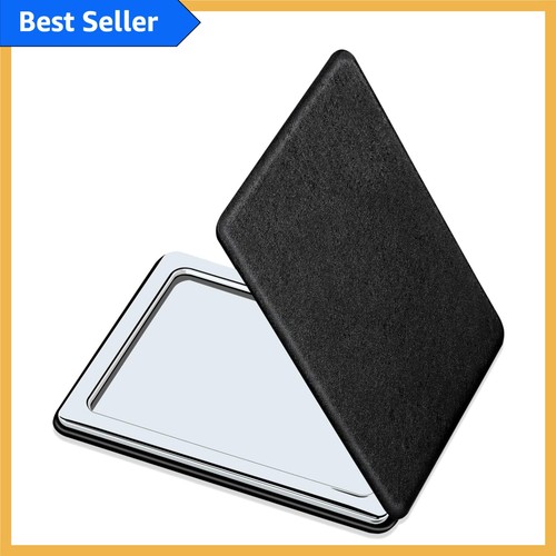 Compact black magnifying - black,