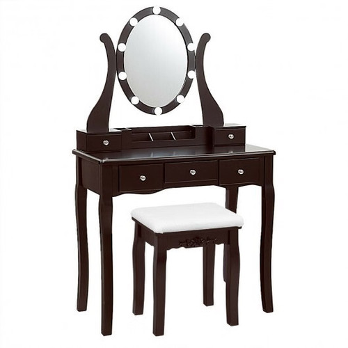 Dimmable lights vanity - 10,