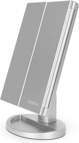Tri fold lighted - vanity, mirror