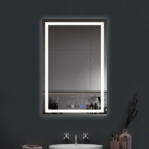 Led mirror makeup vanity wall - mirror,